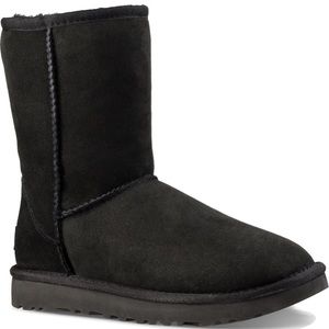 UGG classic short boots in black